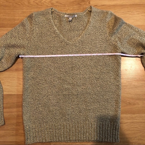 CAROLYN TAYLOR long sleeve soft sweater shirt Sz S - Picture 8 of 13